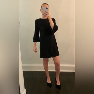 Zara black shift dress